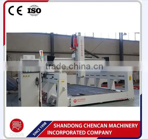 CC-SF2040Q-3S 3 Axis Wood and Foam Molding Cnc Router With Steel Plate Table photo-3