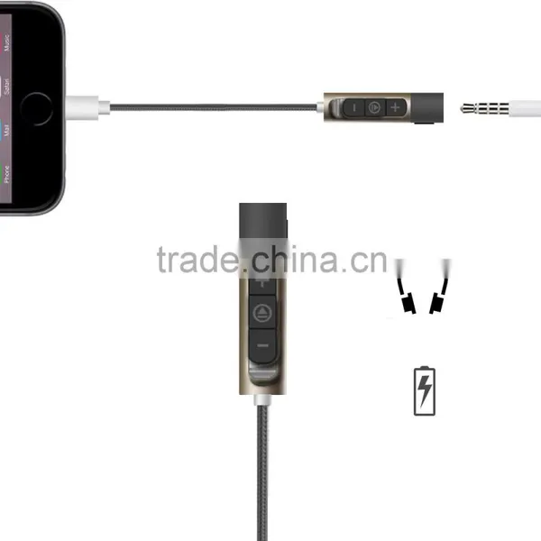 Lighting to 3.5mm Audio Adaptor for Iphone 7 photo-4