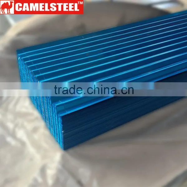 Corrugated Roofing Sheet Trapezoidal Tile Prepainted Corrugated Iron Sheets photo-3