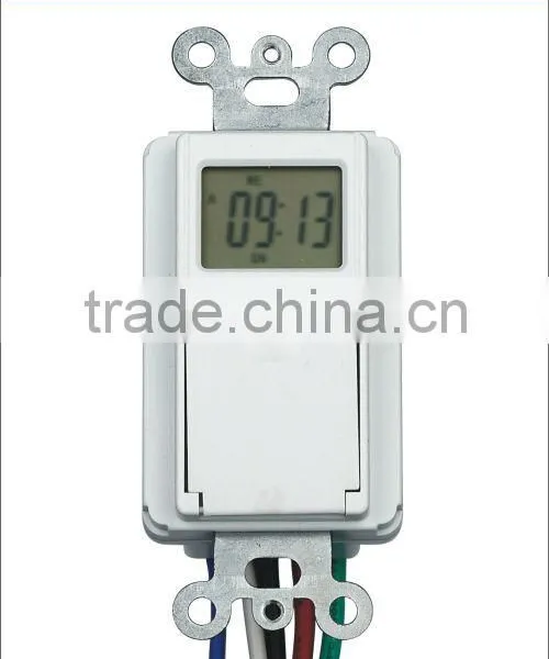 In-wall Digtal weekly Timer