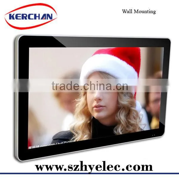 SAD6503,wall Mounting 65inch Iphone Design Indoor Advertising Ideas