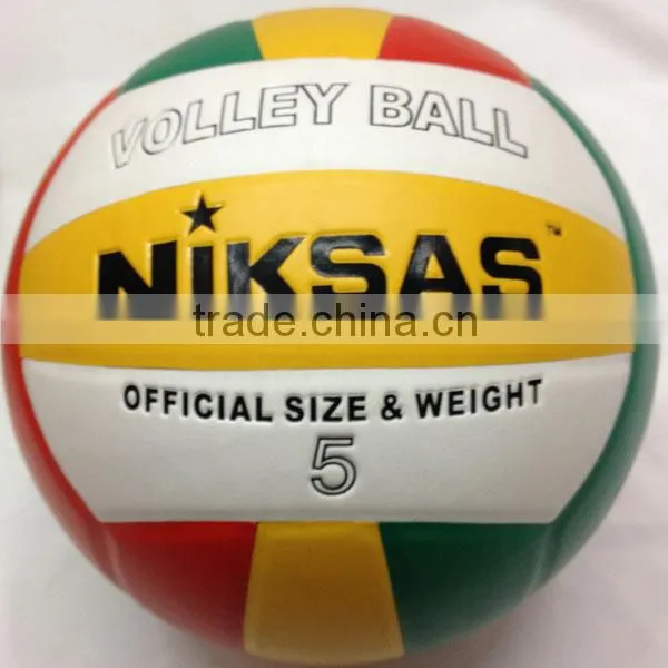 Official Size PU Laminated Volley Ball for Formal Games or Training