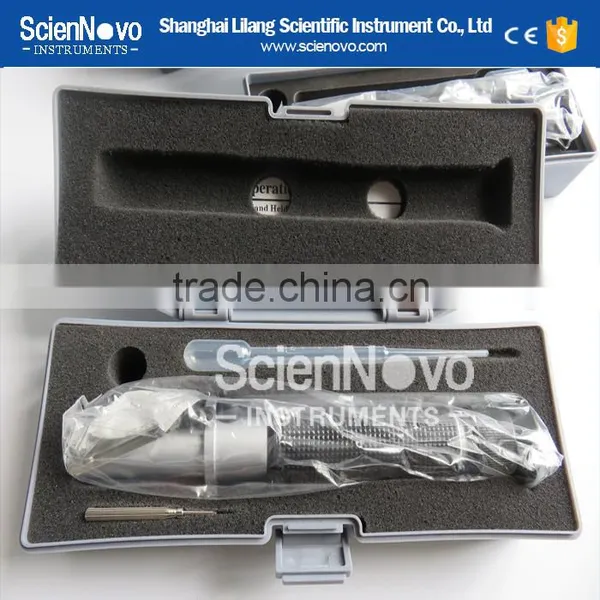 All Copper Design & German Optical Glass LT-RB0-90Hand-Held Refractometer For Brix(0-90%) photo-2