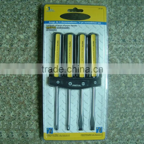 PP+TPR Double Color Plastic Handle, Phillip, Slotted Screwdriver photo-3