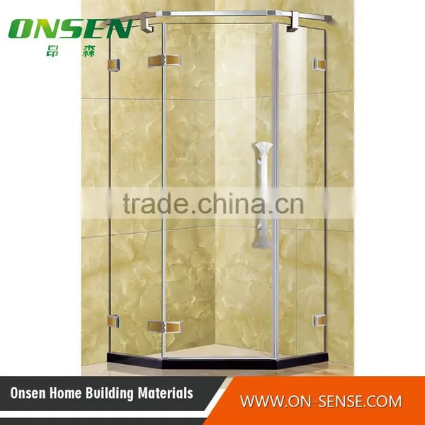 Toughened Glass Shower Enclosure Hot Stainless Steel Shower Enclosure photo-3