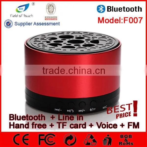 Model F007 2015 Promotion New Product Mini Bluetooth Speaker Made in China photo-2