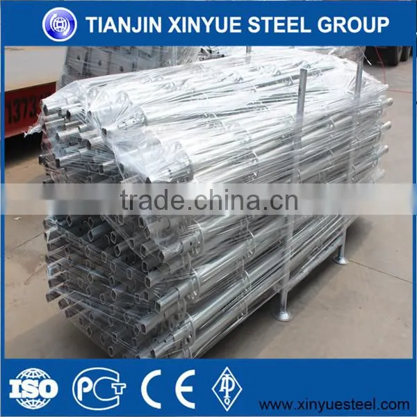 BS1139 Hot Dipped Galvanized Steel Scaffolding Pipe photo-6