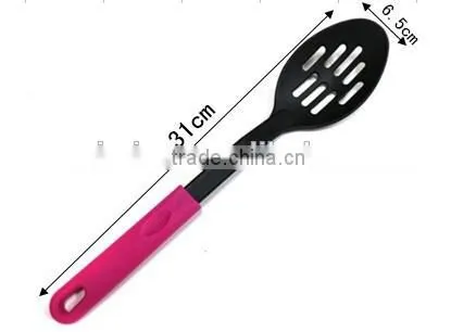 Hot sale nylon buffet utensils kitchen accessories home utensils china kitchen wares Eco-Friendly Nylon skimmer NL38 New style