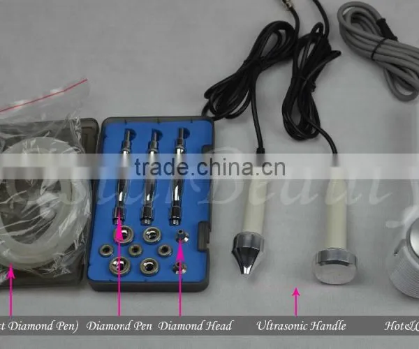 (CE Proof) 3 in 1 Diamond Peeling Vacuum Home Microdermabrasion Machine OB-MD 03 photo-6