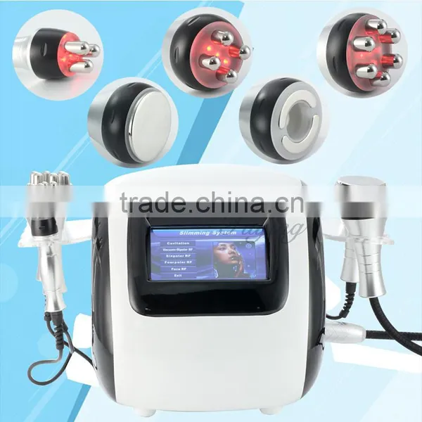 Factory Wholesale New Manufacturer 5 In 1 40khz Skin Tightening Cavitation Vacuum Cavitation Machine And Rf Lifting Slimming Machine Rf And Cavitation Slimming Machine photo-5