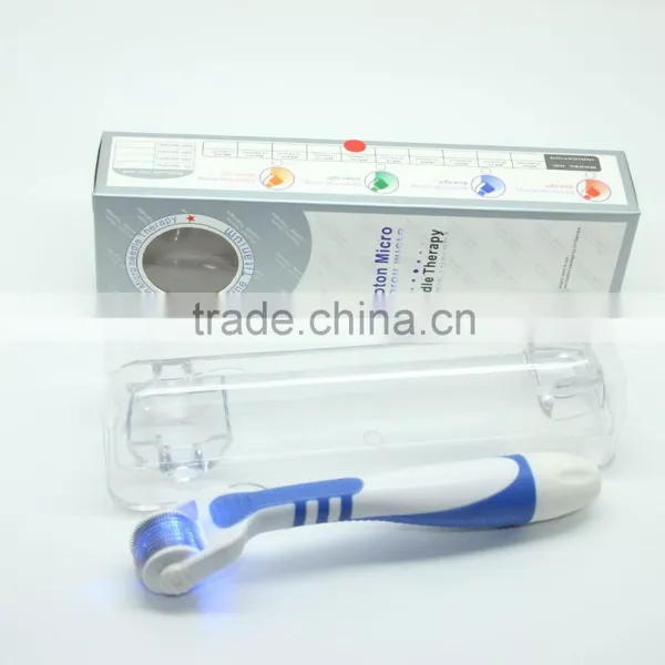 Beauty Titanium Micro Needle Led Derma Roller photo-3