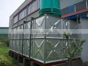 Factory Price 4 Layer Tank Galvanized Sectional Steel Water Storage Tank photo-5