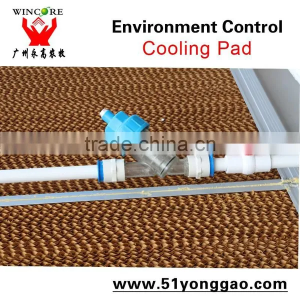 Poultry Liquid Cooling System Cooling Pad and Fan in Poultry Farm photo-3