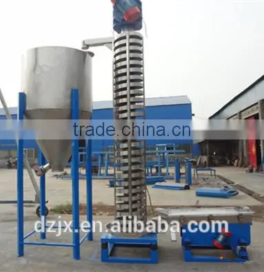 Vertical Lift Conveyor/Vibrating Screw Elevator/Spiral Vibrating Conveyor for Chemical Powder photo-6
