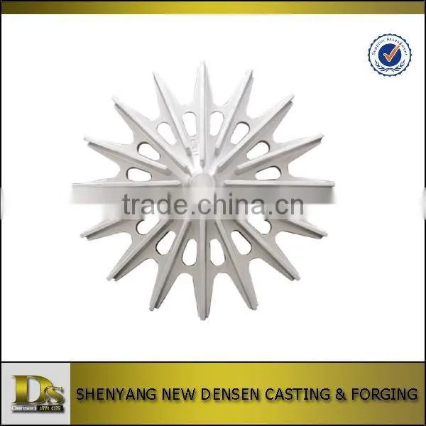 Foundry Custom High Precision Steel Sand Casting Parts Pump Impeller photo-5
