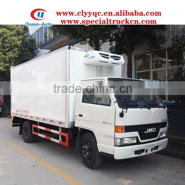JMC Small Refrigeration Unit 3 TON Refrigerator Freezer Truck for Sale photo-2