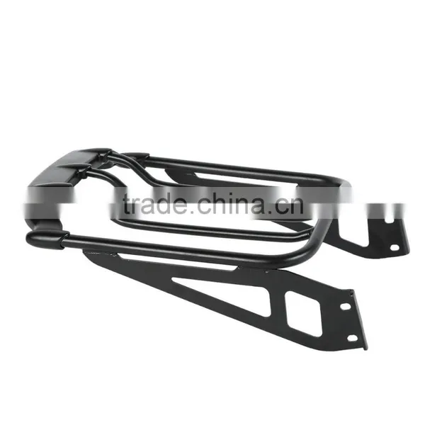 Air Wing Two-Up Gloss Luggage Rack For Softial FLSTF FXST FXSTB photo-2