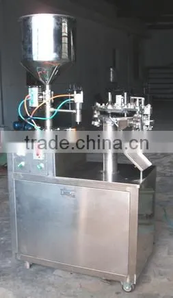 Semi-automatic Metal Hose Filling and Sealing Machine for Toothpaste and so On. photo-5