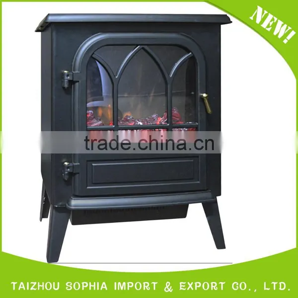 Mini Portable 220v Electric Freestanding Fireplace photo-4