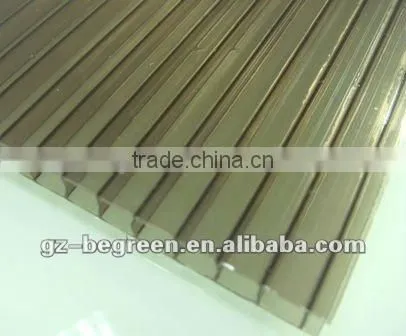 High Quality Multi Colors Twin Wall Polycarbonate Hollow Sheet for Sale photo-2