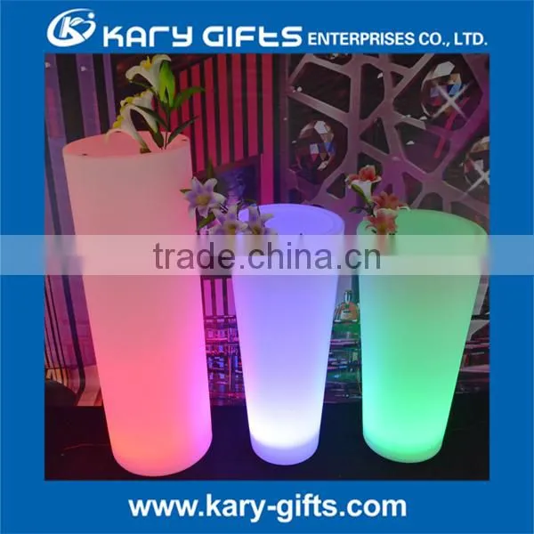 Garden Plastic Led Flower Pot Light up Plant Pots photo-2