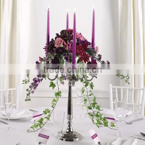 Candelabra With Flower Bowl Attachment for Wedding Table & Floor photo-2