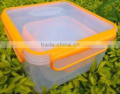 Food Grade Portable Convenient Collapsible Houseware Silicone Foldable Lunch Box photo-6