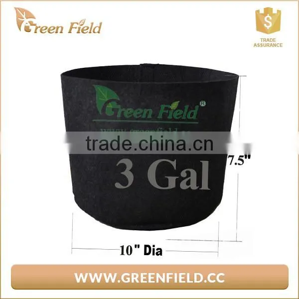 3 Gallon With Handle Grow Bag,felt Fabric Material Grow Bags photo-2