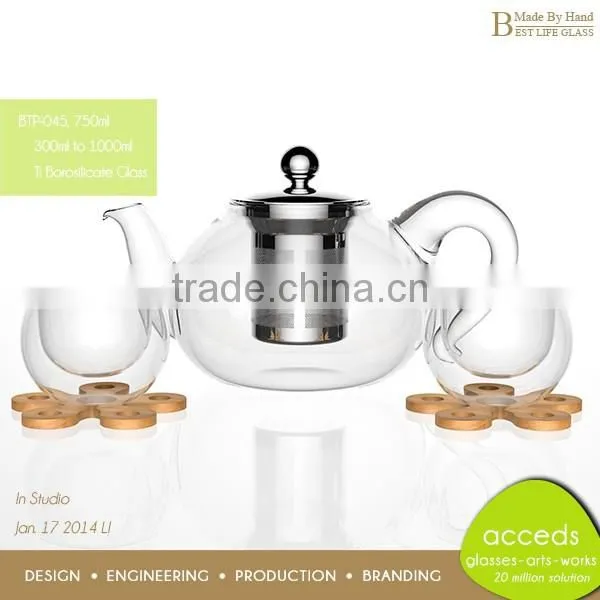 Custom Manufacture Novelty Borosilicate Tea Cup And Glass Ware photo-4