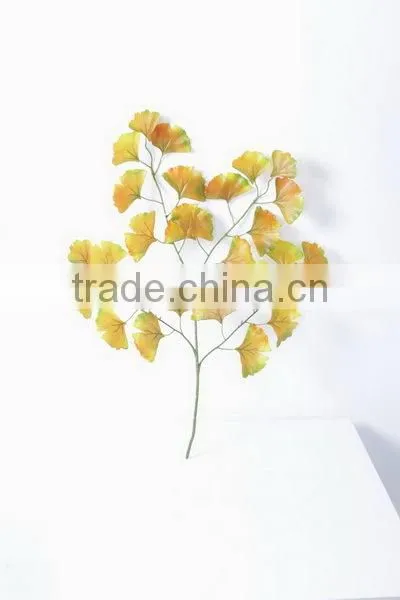 SJ071206 Landscaping Decorative Outdoor Silk Tree Leave With UV Protection photo-5