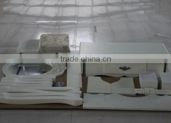 Vanity Dressing Table With Mirror With Stool photo-4