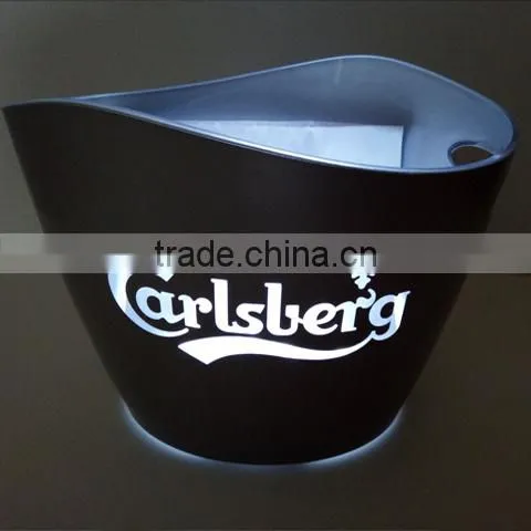 2017 Good Quality Cheap Price Lighting Logo Plastic Bucket of Beer photo-2