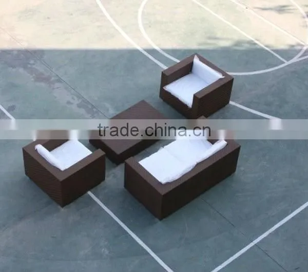 Rattan Furniture Outdoor Aluminum Sofa Set photo-5