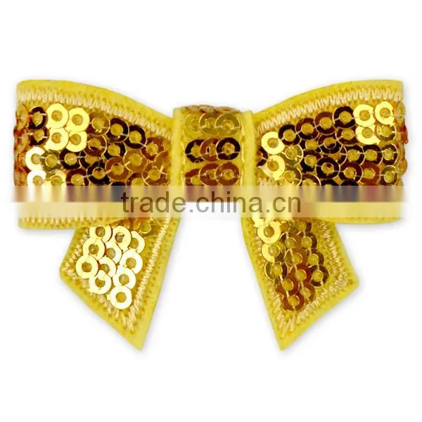 Wholesale Fashion Girls Hair Decorations Hair Bows Girls Boutique Hot Pink Sequin Bow photo-5