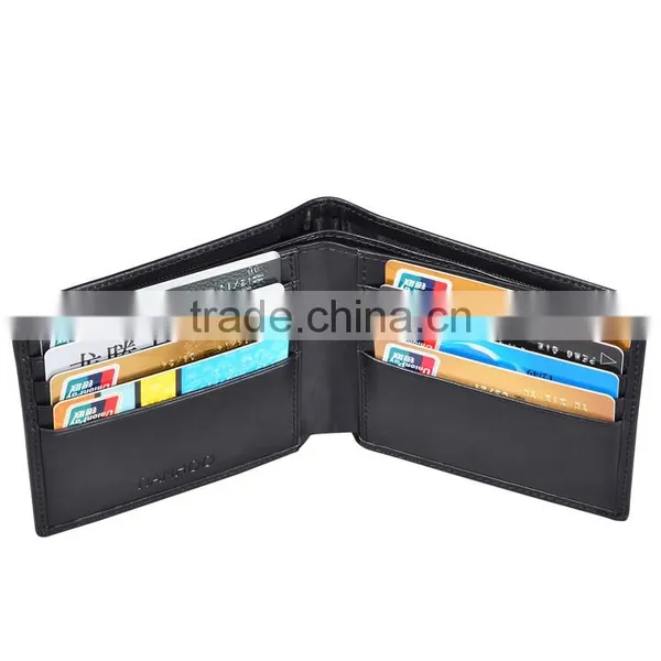 Tianhooo RFID Blocking Minimalist Genuine Leather Slim Front Pocket Wallet photo-4