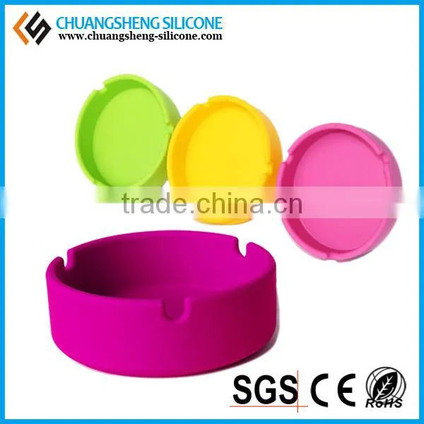 Eco-friendly Ash Case, Silicone Cigratte Plate, Ashtray photo-5