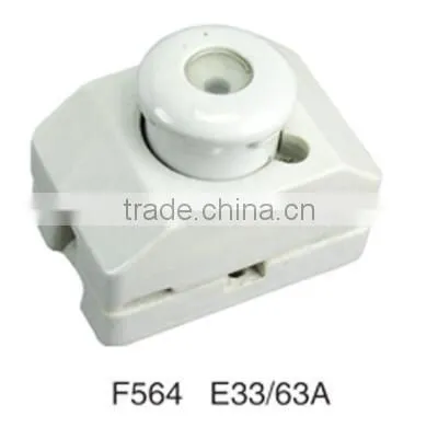 25A E27 Screw Type Ceramic Fuse Holder Fuse Base photo-4