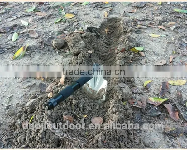Durable Multi-use Outdoor Camping Accessories With Shovel Hoe Tactical Knife Fire Flint photo-4