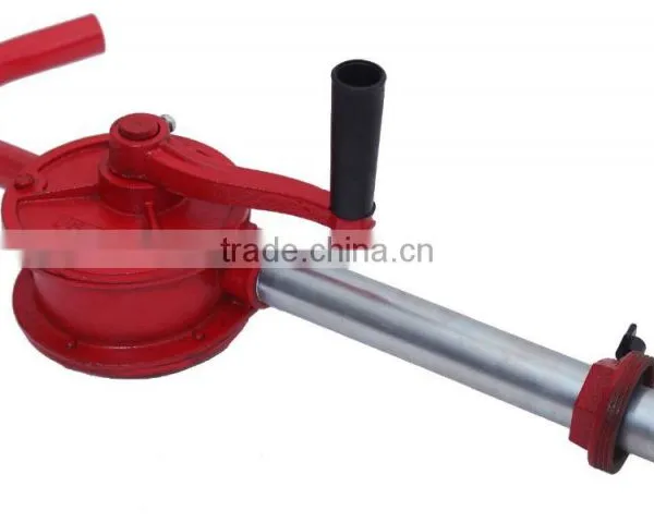 JS-32 Three Input Tube Cast Iron Oil Rotary Hand Pump For Drum photo-3