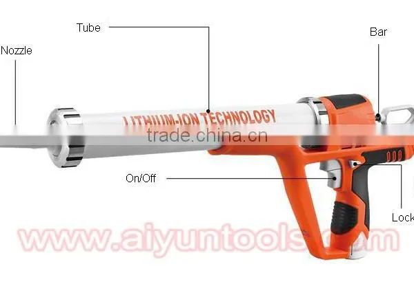 12V 21v 300ml 400ml 600ml Cordless Caulking Gun Dispensing Gun Silicone Gun Electric Power photo-4