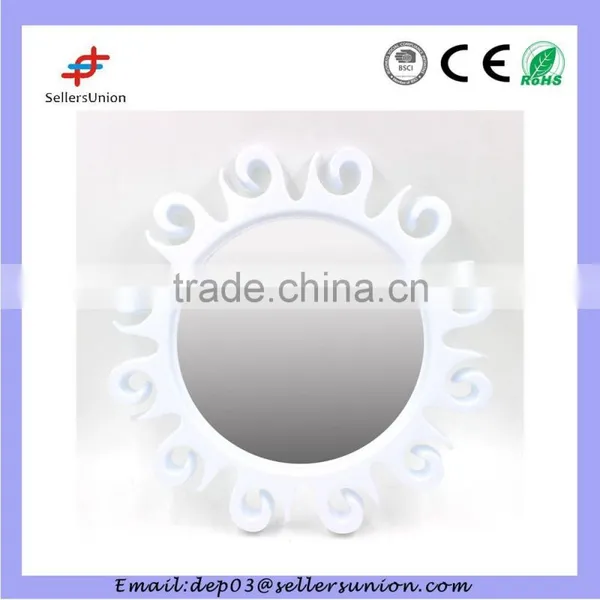 High Reflection Hot Sale Sun Flower Silver Mirror Glass photo-2