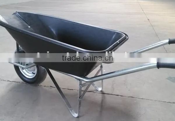 75L Steel Dural Handle Single Wheel Barrow With Plastic Bucket WB5600 photo-6
