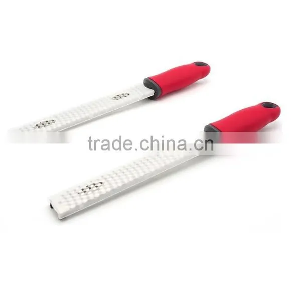 Stainless Steel Citrus Lemon Zester & Cheese Grater With Wide Gear photo-2