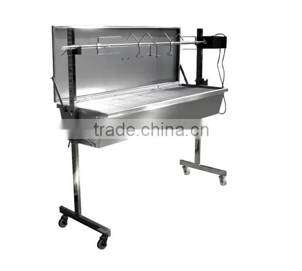 Rotating BBQ Charcocal Grill With Stainless Steel Wire Mesh photo-2