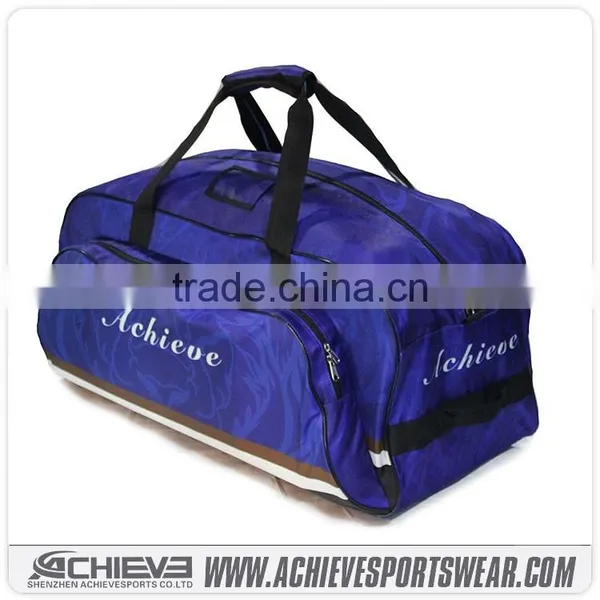 300D Polyester Pattern Sports Bag / Trolley Sport Bags / Duffle Bags Sport