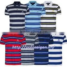 OEM Service Mens Polo T Shirt With Striped Design photo-3