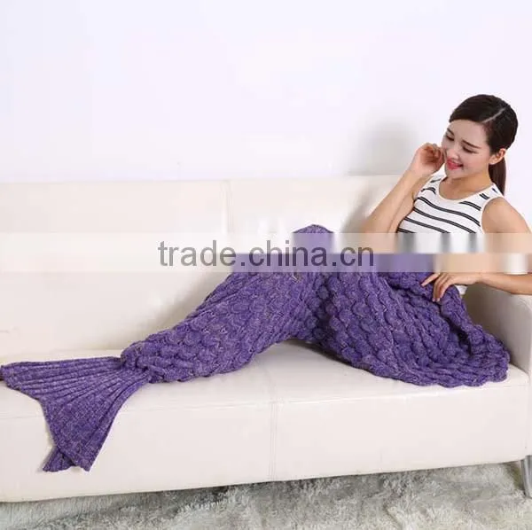 Best Price Western Sexy Adult Mermaid Tail Blanket ,Blanket in China photo-6