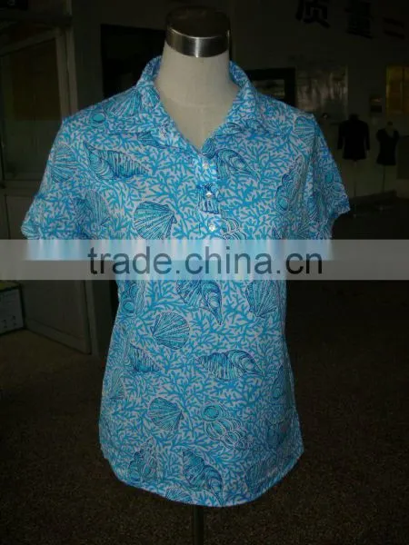 100% Mercerized Cotton Women's T-Shirts