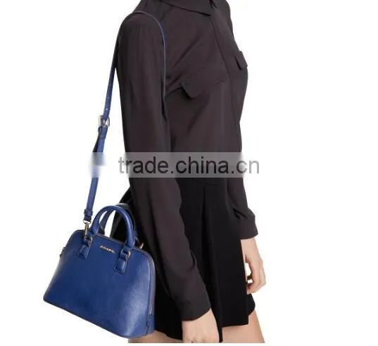 Zm50073b Europe Fashion Women Handbags pu Leather Pure Color Shoulder Bag photo-3