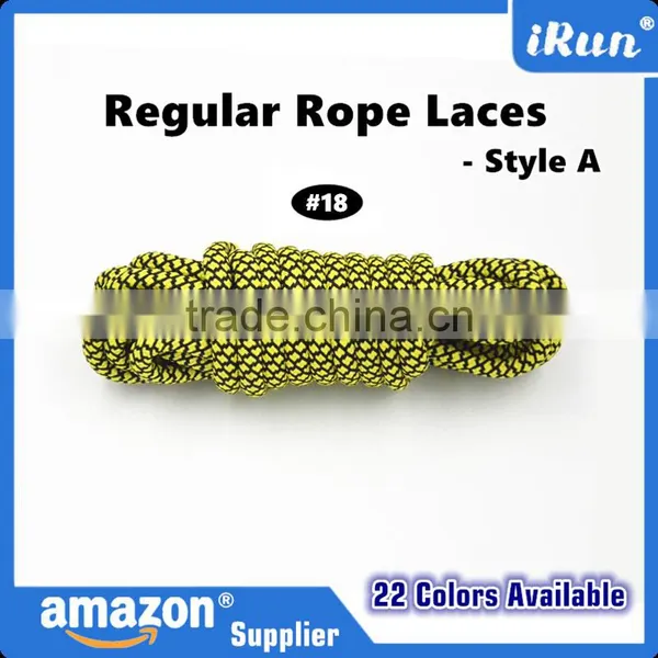 Neon Orange Air Yeezy Laces for Sports Shoes - Round Rope Boot Yeezy Rope Laces - Round Laecs 22 Colors - Amazon Supplier photo-4